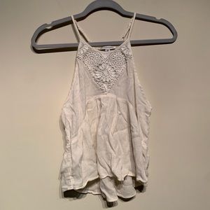 White American Eagle Tank Top